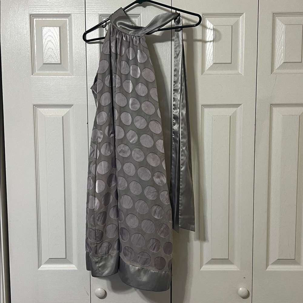Snap Elegant Gray Dress